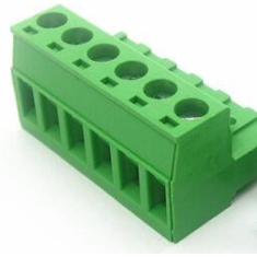 Borne para PCB KF2EDGK-6P 6 posi&ccedil;&otilde;es 5,08 mm verde