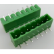 Bloco de terminais para PCB KF2EDGR-7P 5,08 mm com agulha curva e veda&ccedil;&atilde;o verde - Thumb - 1