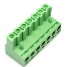 Terminal PCB KF2EDGK-7P 5,08 mm Verde