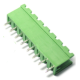 Bloco de terminais para PCB KF2EDGV-8P verde tipo aberto 8 posi&ccedil;&otilde;es 5,08 mm pinos retos - Thumb - 1