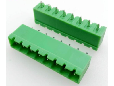 Bloco de Terminais PCB KF2EDGV-8P 8 posi&ccedil;&otilde;es 5,08 mm pino reto veda&ccedil;&atilde;o verde - Imagem 1