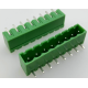 Bloco de terminais para PCB KF2EDGR-8P 8 polos 5,08 mm tipo veda&ccedil;&atilde;o verde agulha curvada - Thumb - 1