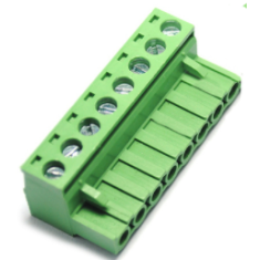 Borne para PCB KF2EDGK-8P 8 posi&ccedil;&otilde;es 5,08 mm Verde