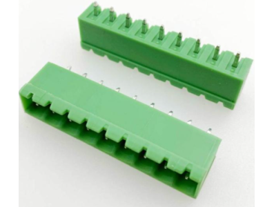 Bloco de terminais para PCB tipo veda&ccedil;&atilde;o verde KF2EDGV-9P 5,08 mm pinos retos - Imagem 1