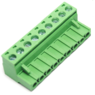 Borne terminal PCB KF2EDGK-9P 5,08 mm verde