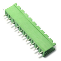 Bloco de terminais PCB tipo aberto verde KF2EDGV-10P 5,08 mm pino reto