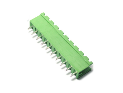 Bloco de terminais PCB tipo aberto verde KF2EDGV-10P 5,08 mm pino reto - Imagem 1
