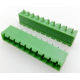 Bornes para PCB tipo veda&ccedil;&atilde;o verde KF2EDGV-10P 5,08 mm pinos retos - Thumb - 1