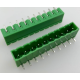 Borne para PCB KF2EDGR-10P 5,08 mm, veda&ccedil;&atilde;o verde, terminal com agulha curva - Thumb - 1