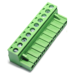 Borne terminal KF2EDGK-10P verde 5,08 mm para PCB