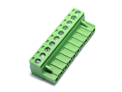 Borne terminal KF2EDGK-10P verde 5,08 mm para PCB - Imagem 1