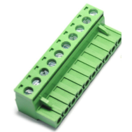 Borne terminal KF2EDGK-10P verde 5,08 mm para PCB