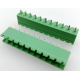 Borne tipo aberto para PCB KF2EDGV-11P verde 5,08 mm pino reto - Thumb - 1