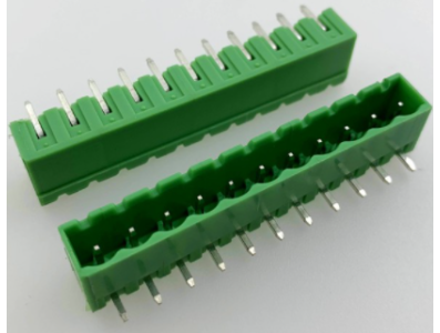 Bloco de Terminais PCB KF2EDGR-11P 11 pinos 5,08 mm agulha curvada com veda&ccedil;&atilde;o verde - Imagem 1