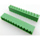 Bloco de Terminais PCB reto tipo agulha KF2EDGV-13P 13 polos 5,08 mm veda&ccedil;&atilde;o verde - Thumb - 1