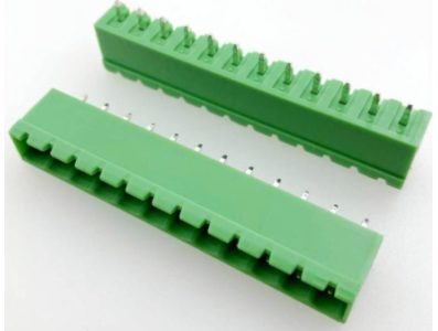 Borne de terminal PCB KF2EDGV-14P 5,08 mm reto, veda&ccedil;&atilde;o verde, contato tipo agulha - Imagem 1