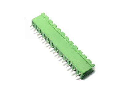 Bloco de terminais para PCB tipo aberto verde KF2EDGV-15P 5,08 mm pinos retos - Imagem 1