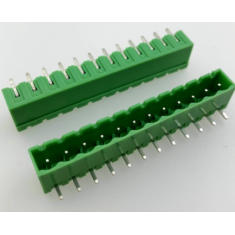 Green Sealing Type KF2EDGR-15P 5.08MM Curved Needle PCB Terminal Blocks
