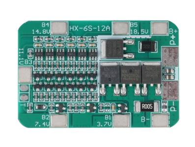 Placa de Prote&ccedil;&atilde;o BMS 6S para 18650 22V/24V 15A - Imagem 7