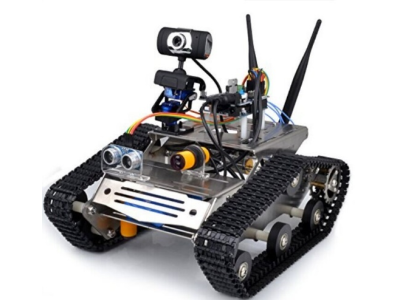 Kit Carro Rob&ocirc; Wi‑Fi para Arduino com C&acirc;mera HD DS Robot, kit educacional para crian&ccedil;as - Imagem 7