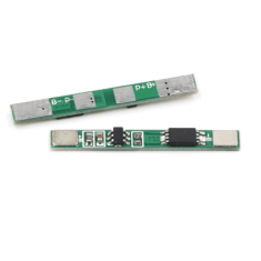 Placa de prote&ccedil;&atilde;o de bateria 3,7 V para Li-pol&iacute;mero/18650 com pads para soldagem por ponto (spot/weld) e limite de sobrecorrente