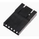 Alojamento f&ecirc;mea Dupont 5 pinos 2,54 mm com trava, preto (PC) - Thumb - 1