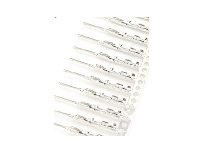 Terminal macho MX 2,54 mm para housing Dupont preto (PC) - Imagem 1