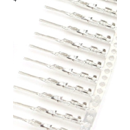 Terminal macho MX 2,54 mm para housing Dupont preto (PC)