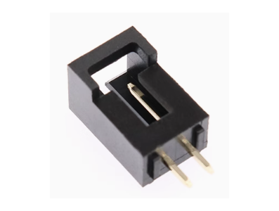 Conector Dupont 2 pinos MX 2,54 mm com trava, carca&ccedil;a preta (PC) - Imagem 1