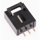 Conector Dupont MX 2,54 mm 3 pinos com trava, preto (PC) - Thumb - 1