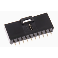 Conector Housing Dupont MX 2,54 mm 10 pinos com trava, preto (PC)