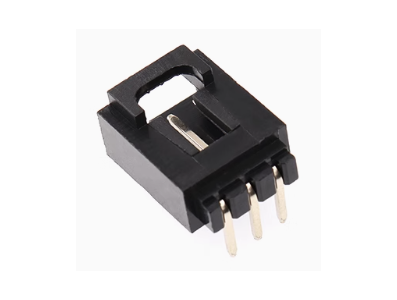 Conector Dupont MX 2,54 mm 3 pinos com trava, housing preto (PC) - Imagem 1