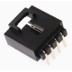 Conector Housing Dupont MX 2,54 mm 4 pinos com trava, preto (PC) - Thumb - 1