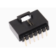 Conector Housing Dupont MX 2,54 mm 6 pinos com trava, preto (PC) - Thumb - 1
