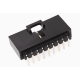Carca&ccedil;a Dupont MX 2,54 mm 9 pinos com trava, preta (PC) - Thumb - 1