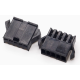 Carca&ccedil;a para conector macho passo 2,54 mm 5 pinos Dupont preta (PC) - Thumb - 1