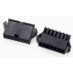 Conector Dupont Housing 7 vias passo 2,54 mm macho preto (PC) - Thumb - 1
