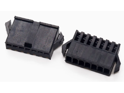 Conector Dupont Housing 7 vias passo 2,54 mm macho preto (PC) - Imagem 1