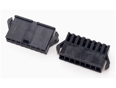 Carca&ccedil;a Dupont preta (PC) para conector pitch 2,54 mm, 8 posi&ccedil;&otilde;es, macho - Imagem 1