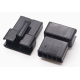 Carca&ccedil;a para conector Dupont f&ecirc;mea 5 posi&ccedil;&otilde;es, passo 2,54 mm, preta (PC) - Thumb - 1