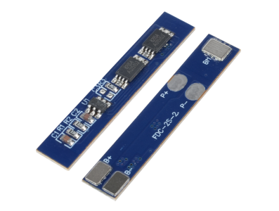2 conjuntos de packs de bateria de l&iacute;tio 7,4V/8,4V com placa de prote&ccedil;&atilde;o 3A, pode evitar sobrecarga e descarga - Imagem 1