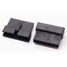 Conector housing f&ecirc;mea 2,54 mm 9 posi&ccedil;&otilde;es tipo Dupont preto (PC)