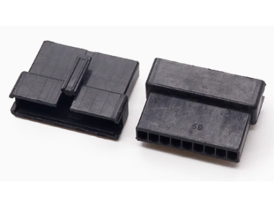 Conector housing f&ecirc;mea 2,54 mm 9 posi&ccedil;&otilde;es tipo Dupont preto (PC) - Imagem 1