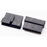 Carca&ccedil;a conector Dupont f&ecirc;mea 10 pinos, passo 2,54 mm, preta (PC)