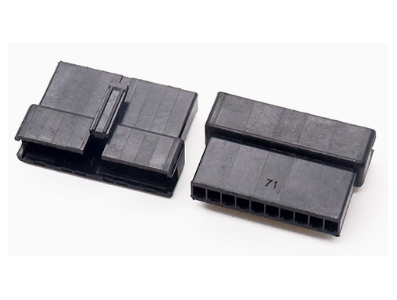 Alojamento conector f&ecirc;mea Dupont 2,54 mm 12 pinos, preto (PC) - Imagem 1