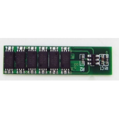 Placa de prote&ccedil;&atilde;o para c&eacute;lula 18650 3,7V 12-15A, 6 MOSFETs, compat&iacute;vel com soldagem por ponto m&uacute;ltipla e preven&ccedil;&atilde;o de carga exce
