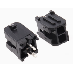Conector 5557 dupla fileira, passo 3,0 mm, pinos pequenos 2x1P, housing Dupont preto (PC)