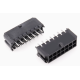 Conector dupla fileira 2x7 pinos pequenos passo 3,0 mm para PCB tipo 5557, housing Dupont preto (PC) - Thumb - 1