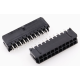 Conector 5557 de duas fileiras para PCB, passo 3,0 mm, 2x10 pinos, housing Dupont preto (PC) - Thumb - 1
