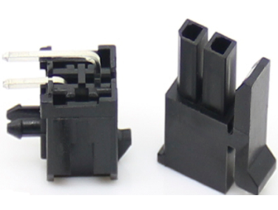 Conector PCB 5557 pinos pequenos 2&times;1P de duas fileiras, pitch 3,0 mm, carca&ccedil;a Dupont preta (PC) - Imagem 1